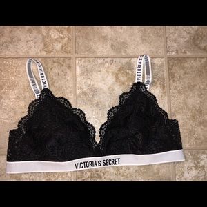 Victoria’s Secret black bralette size XL